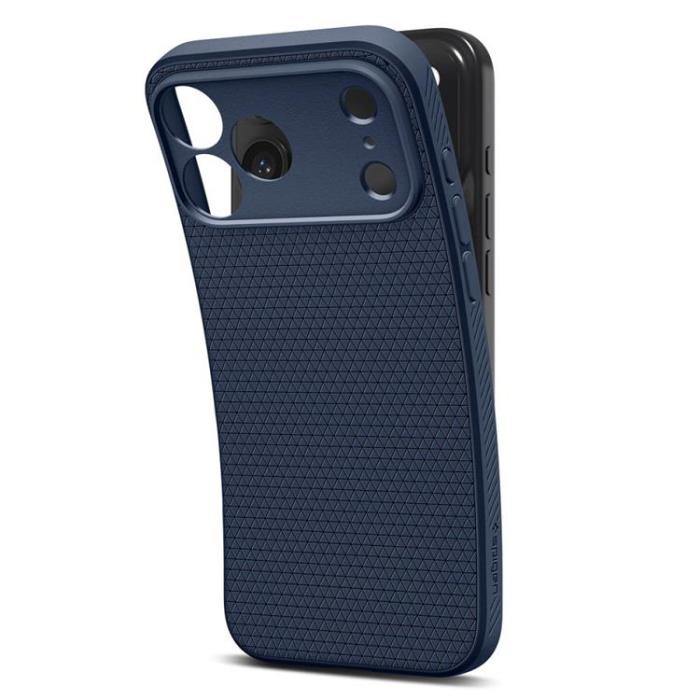 Spigen - Spigen iPhone 17 Pro Mobilskal Liquid Air - Marinblå