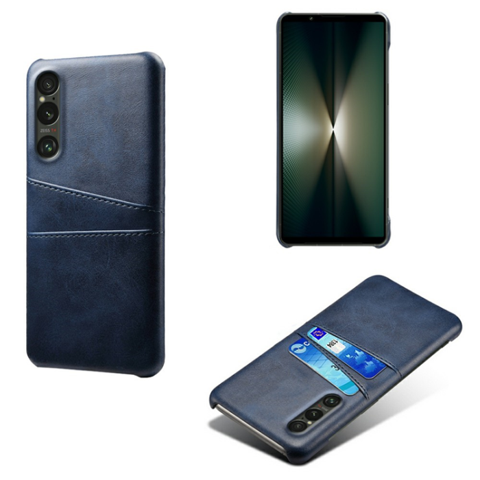 A-One Brand - Sony Xperia 1 VII Mobilskal med Dual Kortfack - Blå