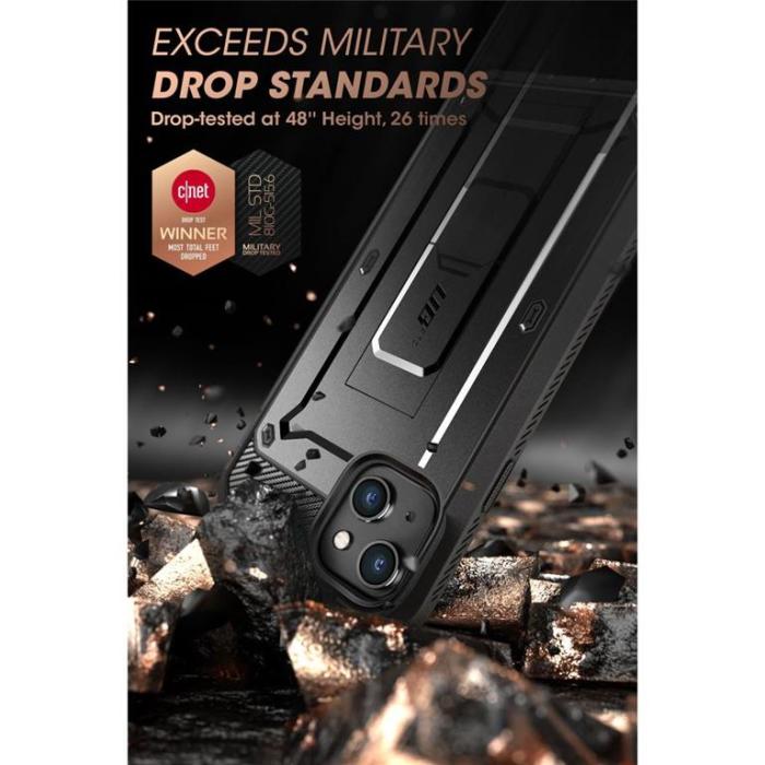 SupCase - SupCase iPhone 14 Skal Unicorn Beetle Pro - Svart