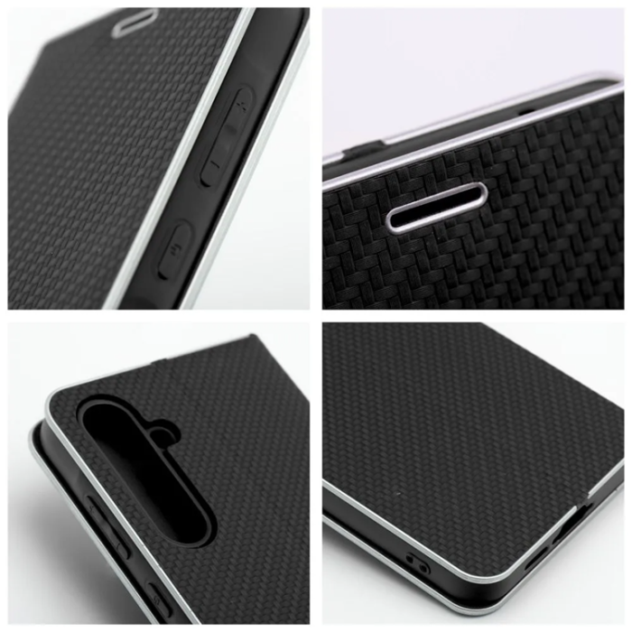 OEM - Xiaomi Redmi 14C Plånboksfodral Luna Carbon - Svart