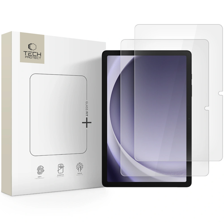 [2-Pack] Tech-Protect Galaxy Tab A9 Plus Härdat Glas Skärmskydd Fit Plus | 5468 | AlltMobil