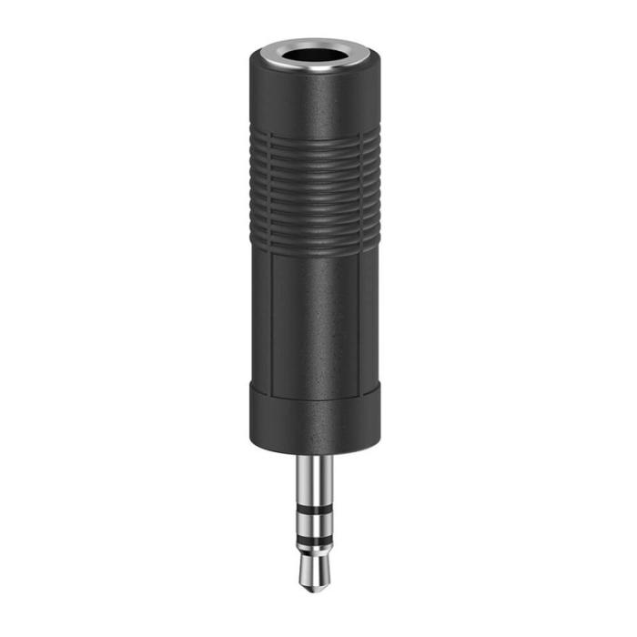 Hama - HAMA Adapter Audio 6,3 till 3,5 Hona till Hane Stereo