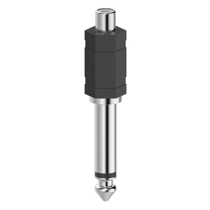 Hama - HAMA Adapter Audio RCA-Uttag till 6.3 Jack Mono