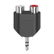 Hama - HAMA Adapter Audio 2x RCA-uttag till 3.5 Jack
