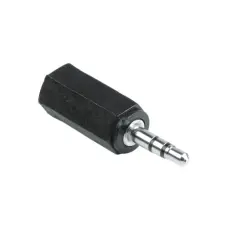 Hama - HAMA Adapter Audio 3.5mm-2.5mm Hane-Hona Stereo Svart