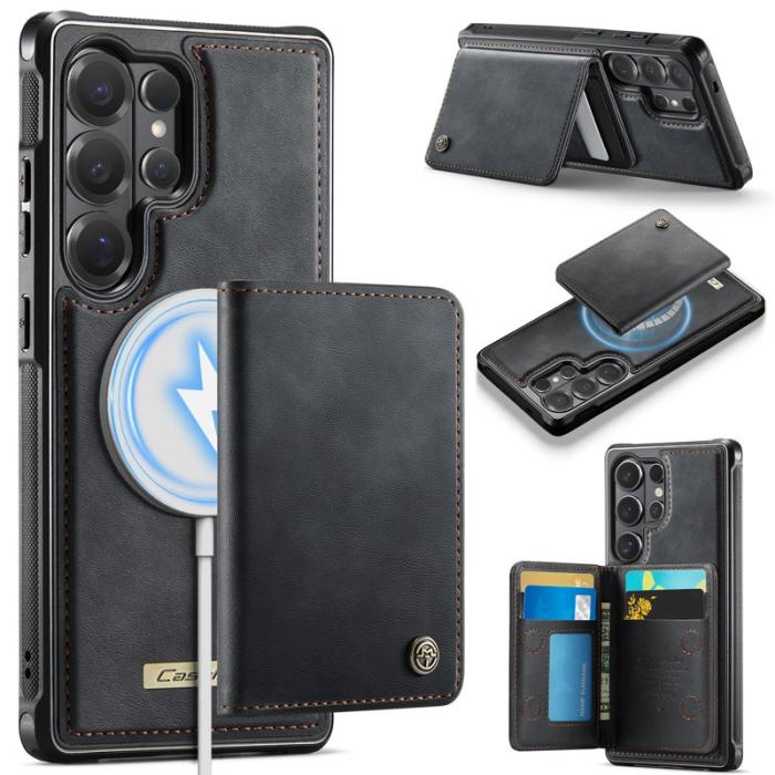Caseme - CaseMe Mobilskal för Samsung Galaxy S26 Ultra Magnetiskt PC + TPU - Svart
