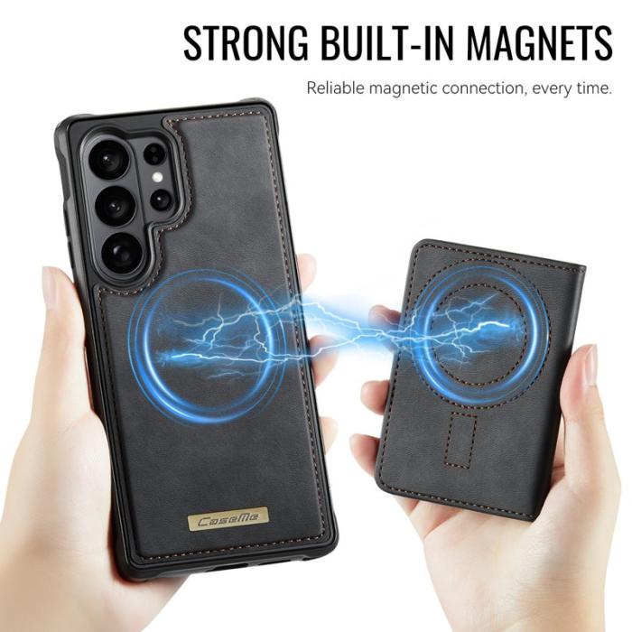 Caseme - CaseMe Mobilskal för Samsung Galaxy S26 Ultra Magnetiskt PC + TPU - Svart