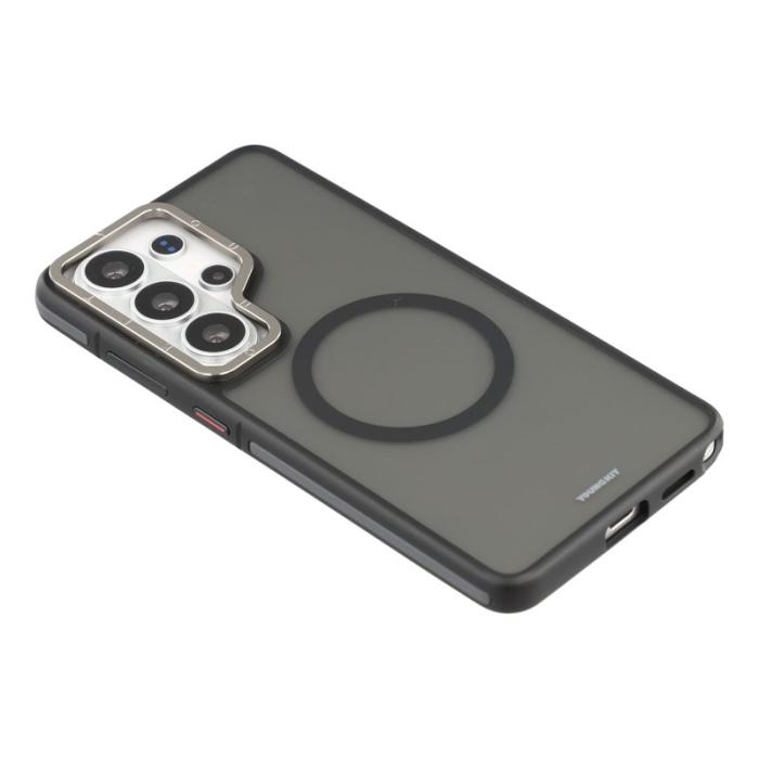 YOUNGKIT - YOUNGKIT Mobilskal för Samsung Galaxy S26 Ultra Magnetiskt PC + TPU - Svart
