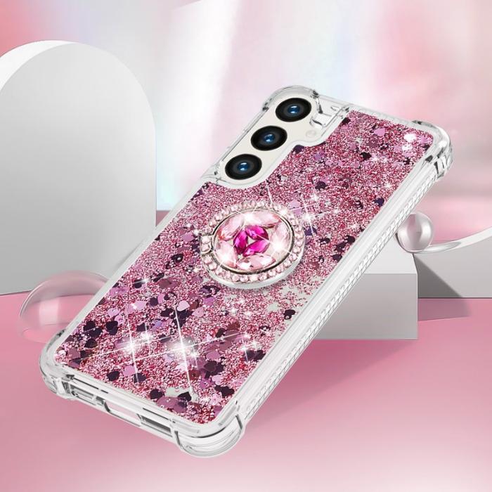 OEM - Mobilskal för Samsung Galaxy S26 Plus TPU Kickstand - Roséguld