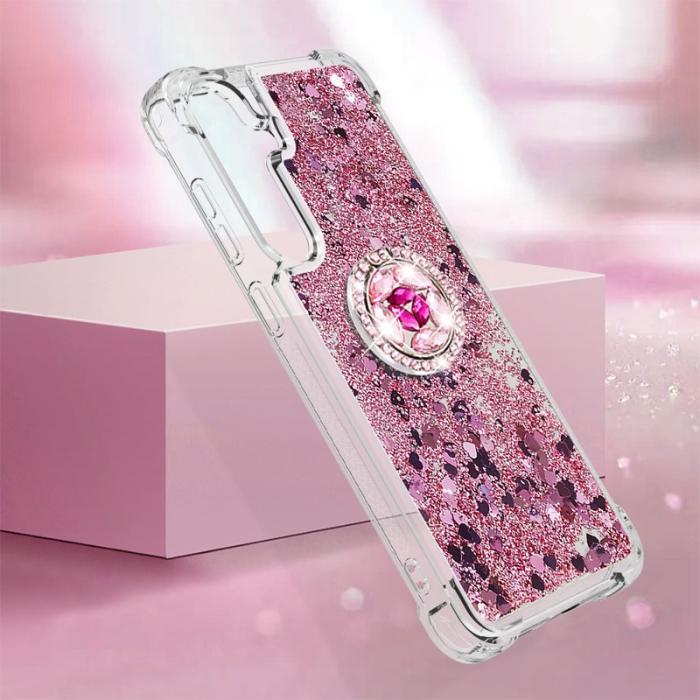 OEM - Mobilskal för Samsung Galaxy S26 Plus TPU Kickstand - Roséguld