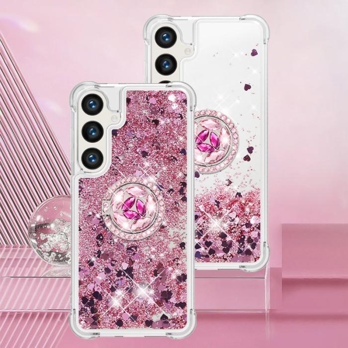 OEM - Mobilskal för Samsung Galaxy S26 Plus TPU Kickstand - Roséguld