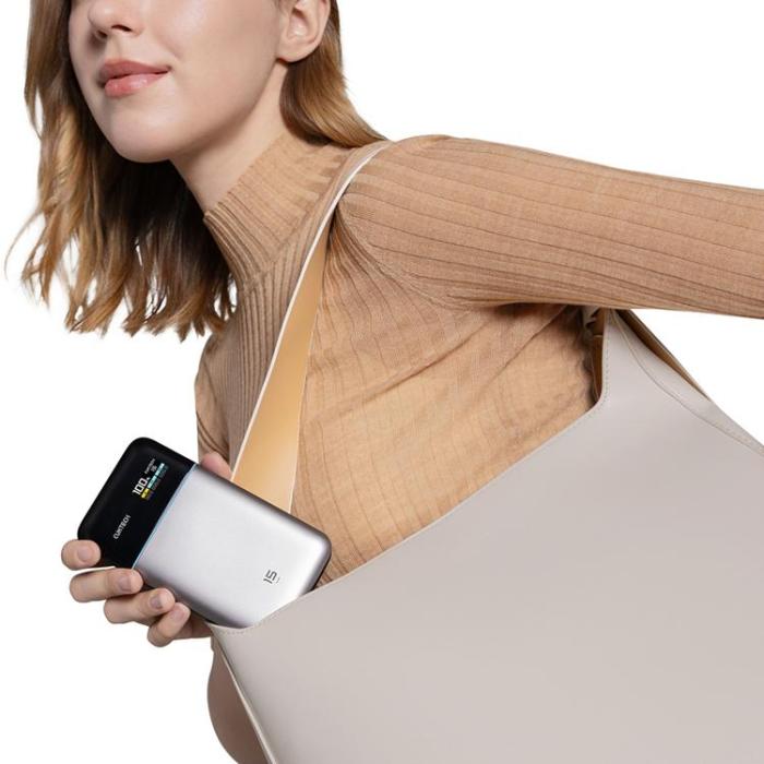 Cuktech - Cuktech Powerbank 15000 mAh 100W PB150S - Grå