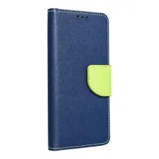 OEM - iPhone 16 Plus Pl&aring;nboksfodral Fancy - Navy/lime