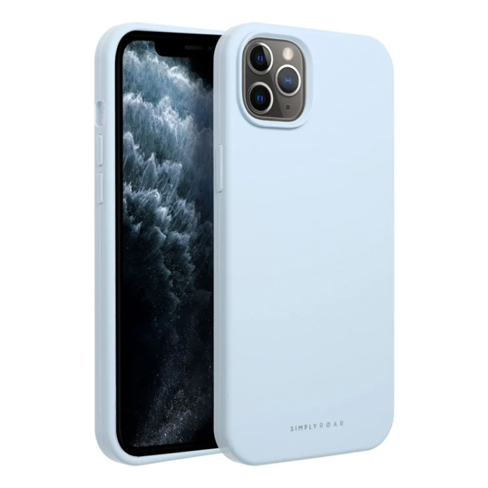 Roar - Roar iPhone 11 Pro Mobilskal Roar Cloud Skin - Ljusbla