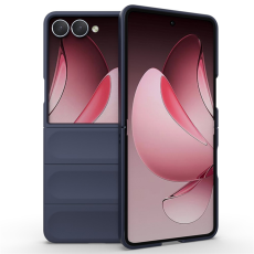 A-One Brand - Galaxy Z Flip 7 Mobilskal Anti-Drop TPU Rugged - Mörkblå