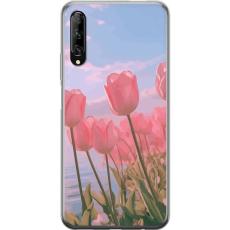 iSecrets - Mobilskal till Huawei P smart Pro 2019 med Rosa Tulpaner