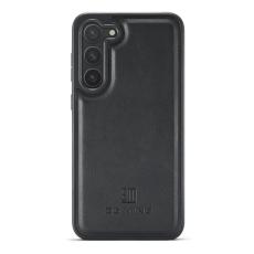 DG.MING - DG.MING Mobilskal till Samsung Galaxy S23 L&auml;derbelagt PC+TPU Svart