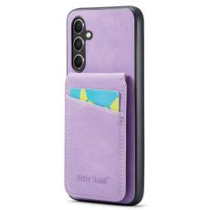 FIERRE SHANN - FIERRE SHANN Samsung Galaxy A34 5G Fodral KonstL&auml;der - Lila