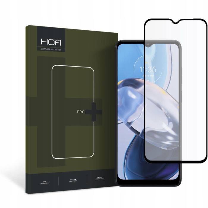 Tech-Protect - Hofi Motorola Moto E22/E22i Härdat Glas Skärmskydd Pro+ - Svart