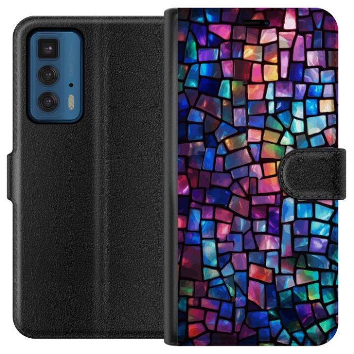 iSecrets - Plånboksfodral till Motorola Edge 20 Pro med Disco