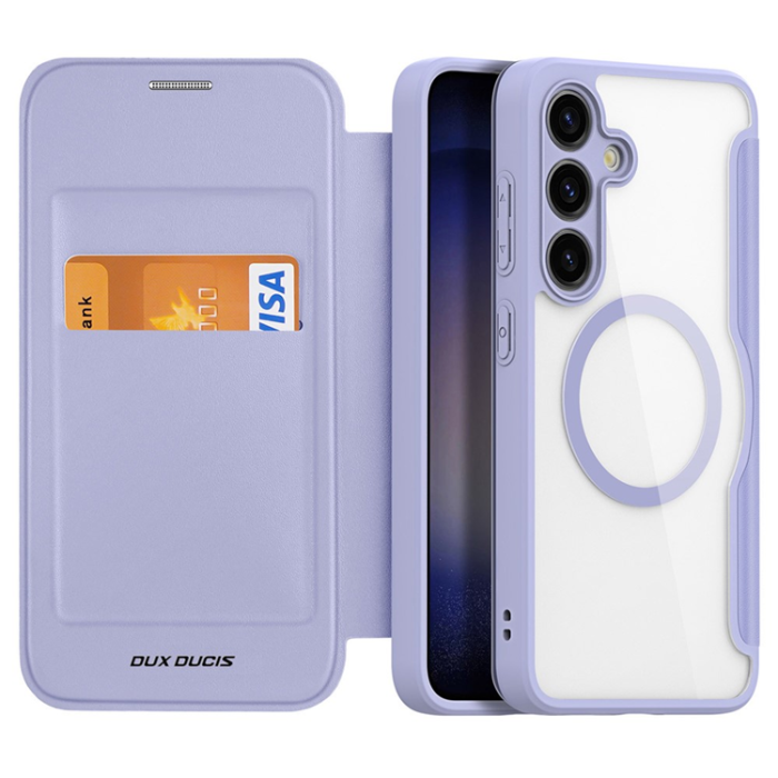 Dux Ducis - Dux Ducis Galaxy S24 Plus Plånboksfodral MagSafe Skin X Pro