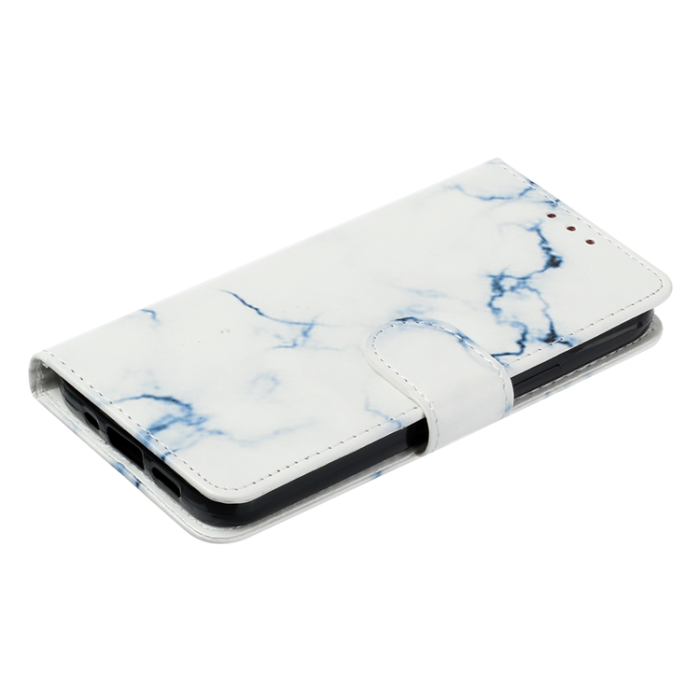 A-One Brand - Sony Xperia 1 VII Plånboksfodral Marble Painted - Vit
