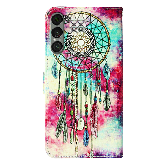 A-One Brand - Sony Xperia 1 VII Plånboksfodral Marble Painted - Flerfärgad