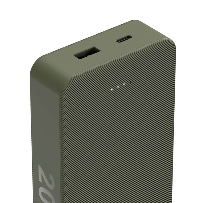 Hama - HAMA Powerbank 20000mAh USB-C+USB-A - Grön