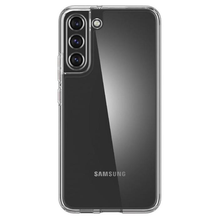 Spigen - Spigen Ultra Hybrid Skal Galaxy S22 - Crystal Clear