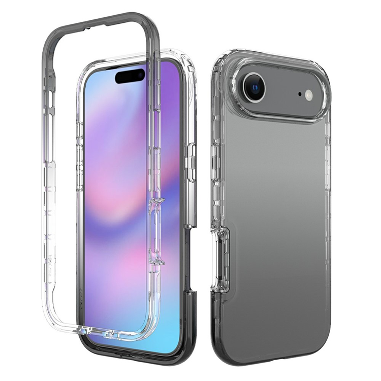 iPhone Air Mobilskal Gradient Färg PC + TPU (Lutningsvart) | 2353 | AlltMobil