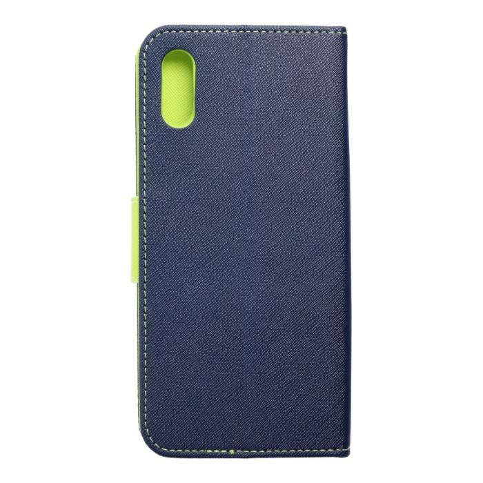 OEM - Redmi 9A/9AT Plånboksfodral Fancy Eco Läder - Blå