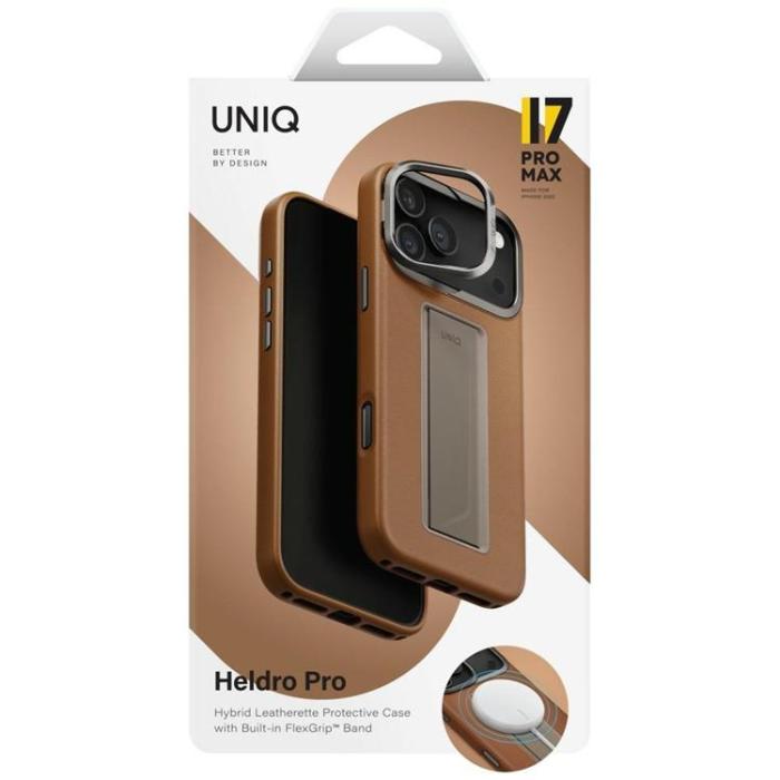 UNIQ - UNIQ iPhone 17 Pro Max Mobilskal MagSafe Heldro Pro
