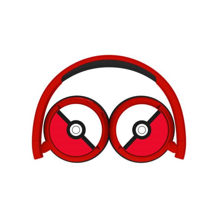 POKEMON - POKEMON Junior On-Ear Trådlösa Hörlurar - Röd