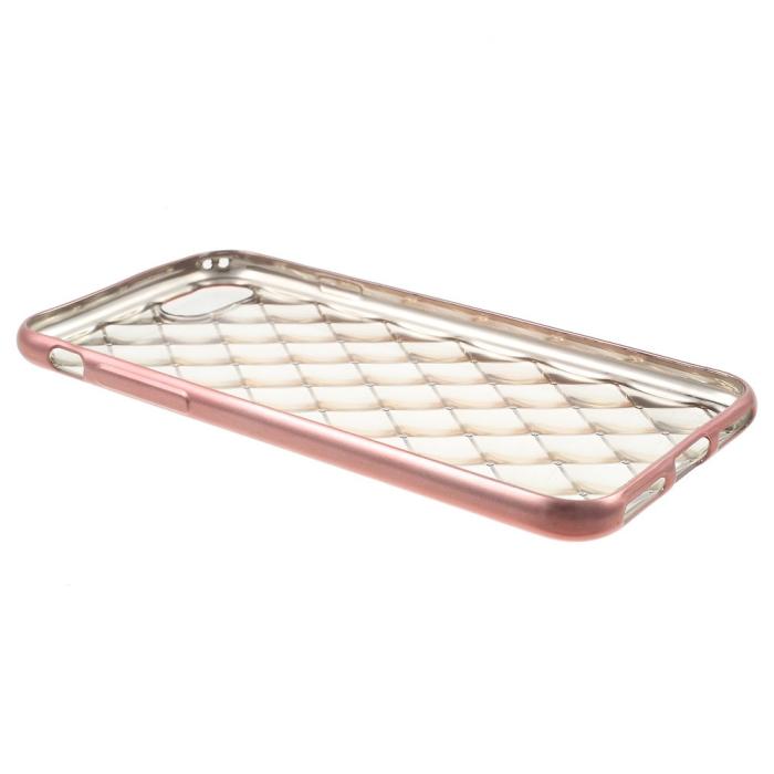 UTGATT1 - Rhombi Mobilskal iPhone 7/8/SE 2020 - Roséguld