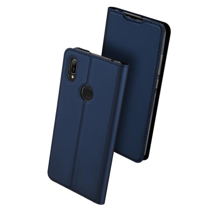 UTGATT4 - Dux Ducis Plånboksfodral till Huawei Y6 (2019) - Blå