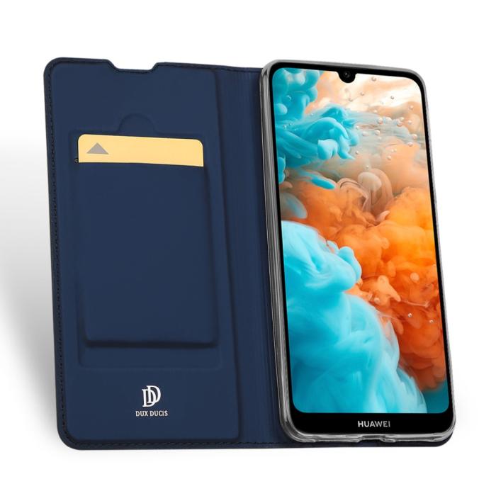 UTGATT4 - Dux Ducis Plånboksfodral till Huawei Y6 (2019) - Blå