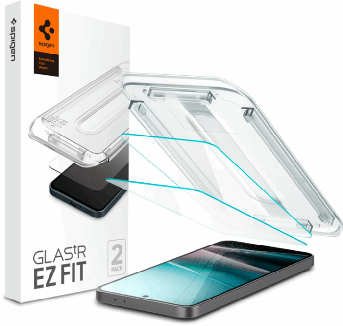 Spigen - [2-Pack] Spigen Galaxy A36 5G Härdat Glas Skärmskydd 'EZ Fit