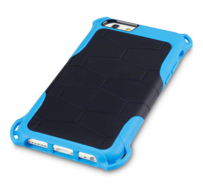 UTGATT5 - Rugged Case till iPhone 6 / 6S - Svart/Blå