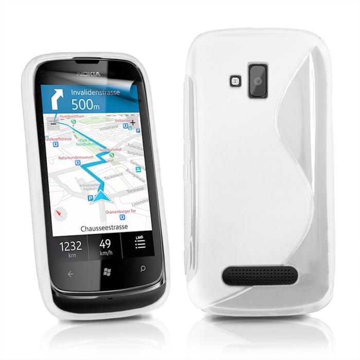 UTGATT4 - FlexiCase Skal till Nokia Lumia 610 (Clear)