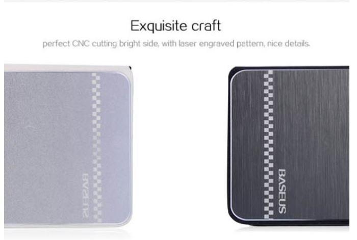 UTGATT4 - BASEUS väska till Samsung Galaxy Note 3 (Silver)