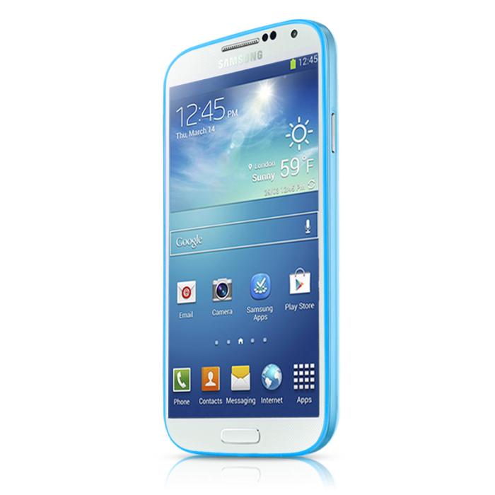 UTGATT4 - ITSkins Zero 3 Skal till Samsung Galaxy S4 Mini (Blå) + Skärmskydd