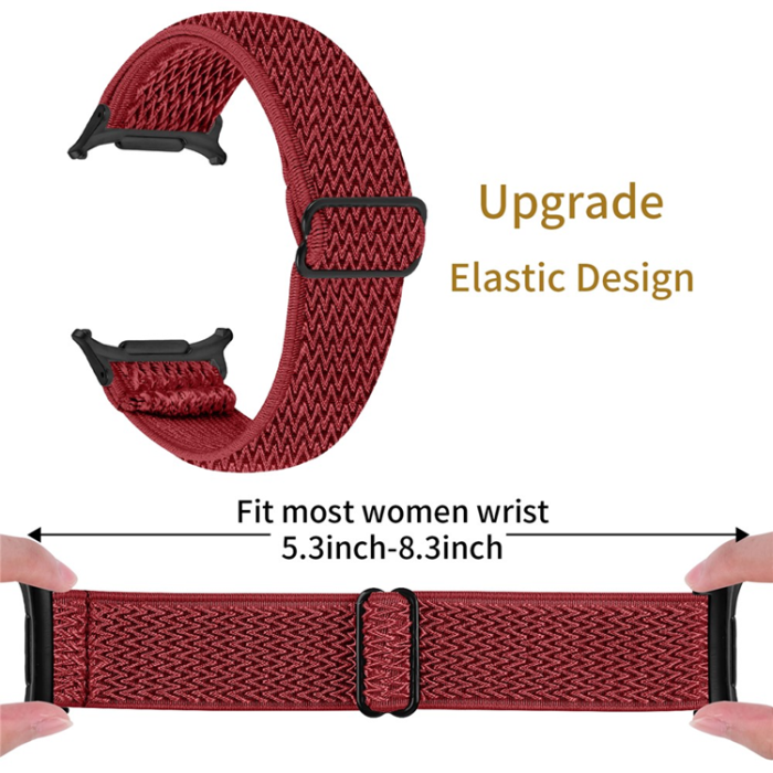 A-One Brand - Galaxy Watch 8 (44mm/40mm)/8 Classic (46mm) Armband - Röd