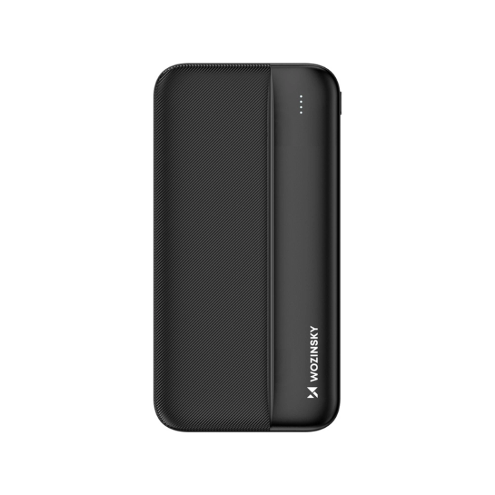 Wozinsky - Wozinsky Powerbank 10000mAh Li-Po 2xUSB-A - Svart