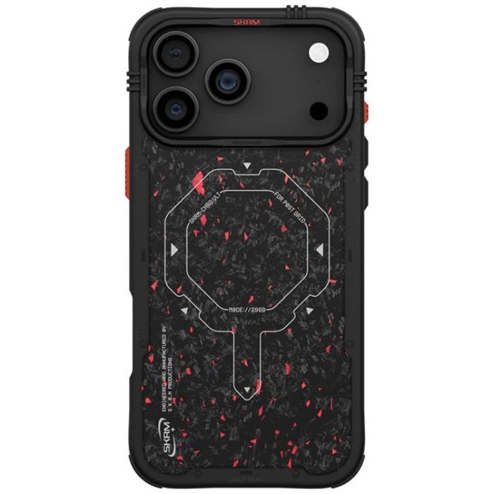 Skinarma - Skinarma iPhone 17 Pro Mobilskal MagSafe Vektor - Svart