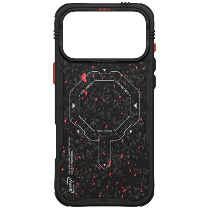 Skinarma - Skinarma iPhone 17 Pro Mobilskal MagSafe Vektor - Svart