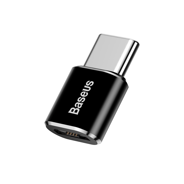 Baseus Mini Micro-USB till USB-C Adapter - Svart | 1867 | AlltMobil