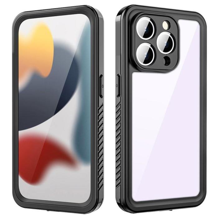 RedPepper - Redpepper iPhone 15 Pro Max Mobilskal Vattentätt IP68 - Svart