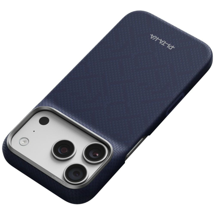PITAKA - PITAKA Mobilskal För iPhone 18 Pro Max/17 Pro Max Magsafe Edge PTK Sapphire