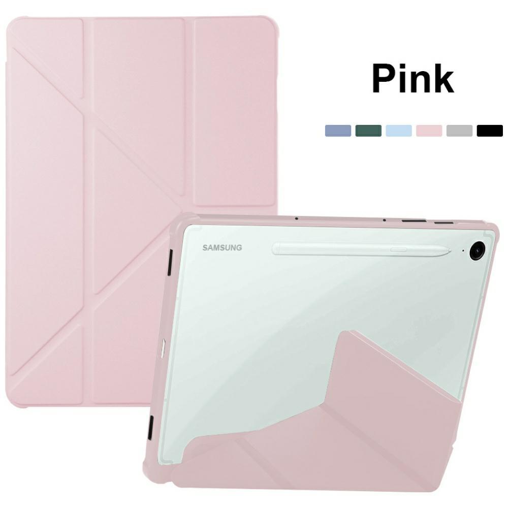 Galaxy Tab S10 Ultra Fodral Stand - Rosa