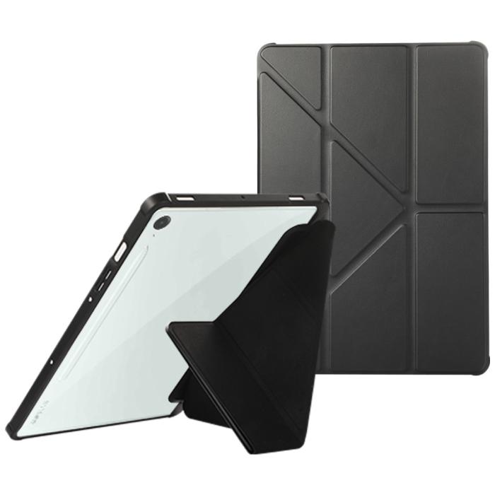No name - Galaxy Tab S10 Ultra Fodral Stand - Svart